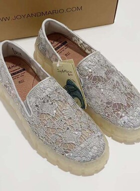 专柜玛丽正品22春夏新款帆布鞋女乐福鞋一脚蹬懒人鞋休闲鞋82276W