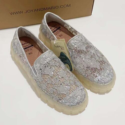 专柜玛丽正品22春夏新款帆布鞋女乐福鞋一脚蹬懒人鞋休闲鞋82276W