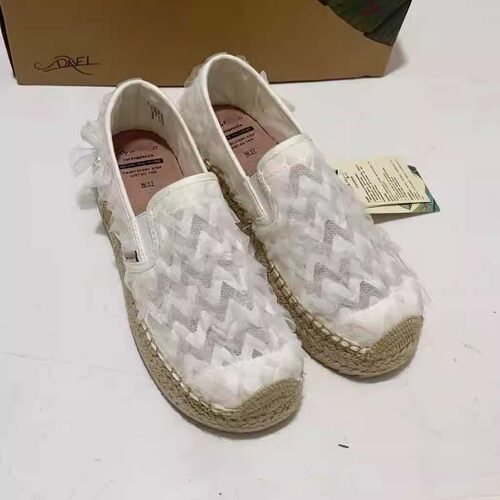 专柜玛丽正品渔夫鞋春夏新款平底休闲透气懒人一脚蹬单鞋女05357W