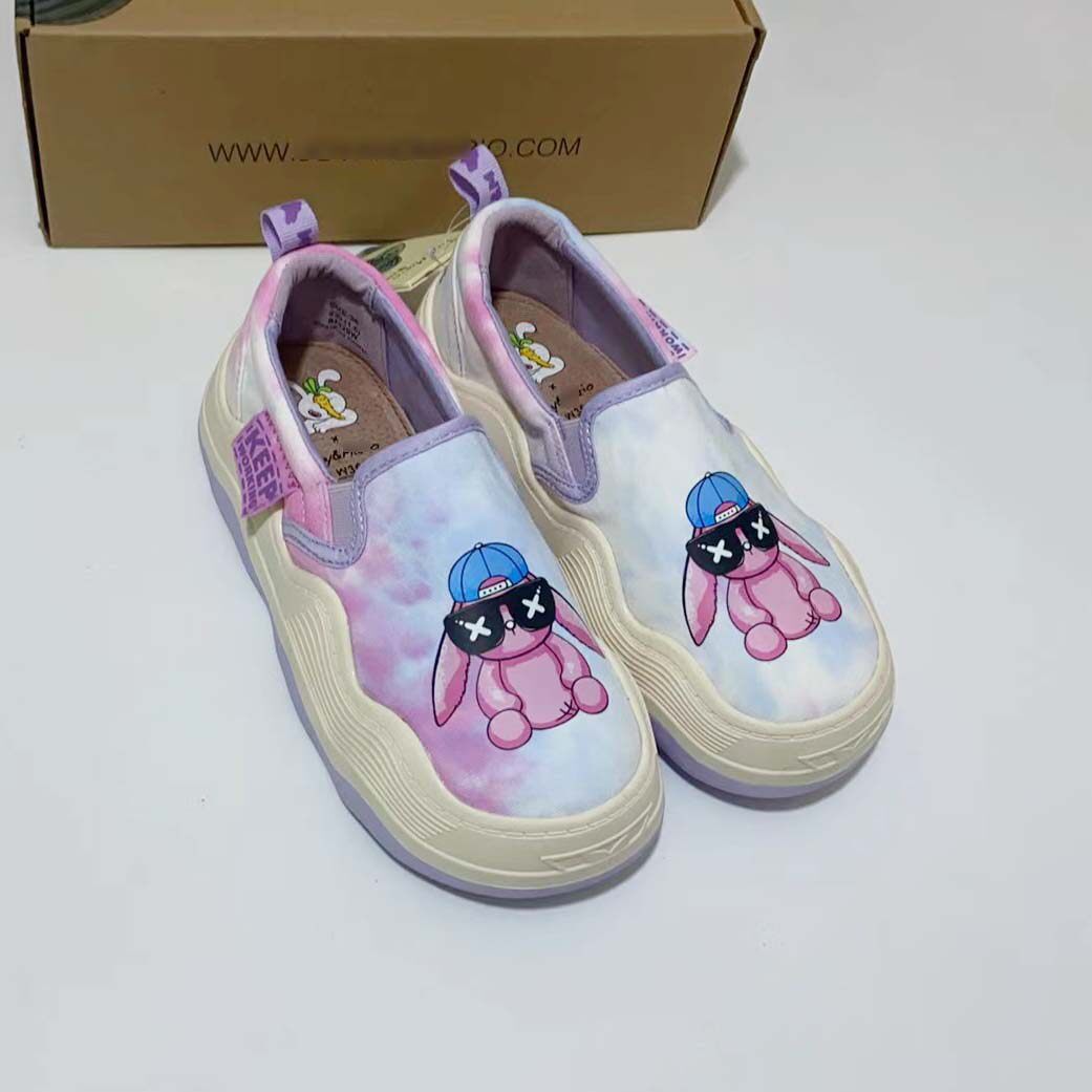 专柜玛丽正品女鞋乐福鞋23春夏新款懒人一脚蹬百搭休闲布鞋87329W