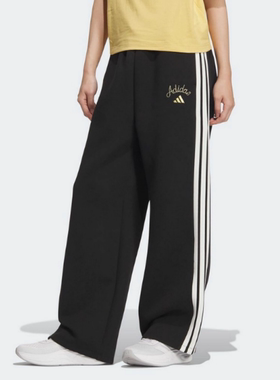 26新款阿迪达斯女子运动长裤阔腿裤KH2702/KR0418/KH2704/KH2703