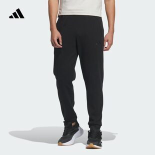 adidas阿迪达斯男裤 宽松运动休闲针织长裤 锥形束脚裤 JL7602 25秋季