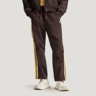 KE4063 KR3077 运动透气梭织宽松直筒休闲长裤 adidas阿迪达斯男士