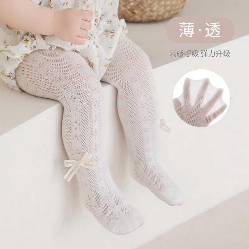 儿童打底裤女外穿洋气宝宝连裤袜春夏薄款婴儿裤袜夏女宝宝连体袜