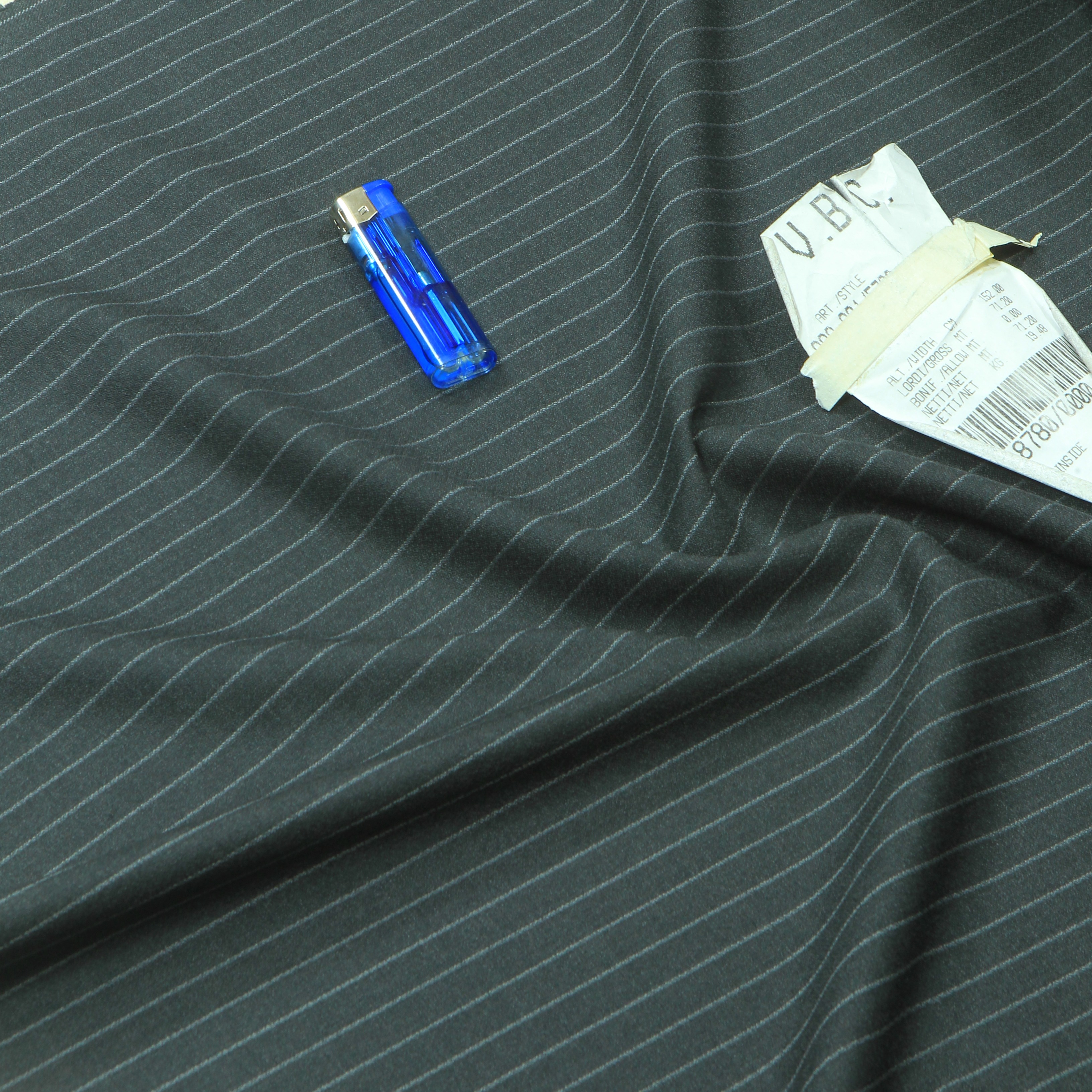 维达莱VBC纯羊毛婚礼条纹面料