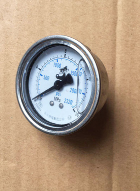 黑猫QL360C/380C/BZ0720/0618型高压清洗机洗车机配件压力表