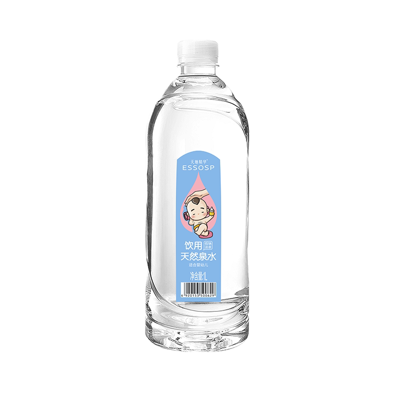 天地精华低钠淡矿泉水1L*9瓶
