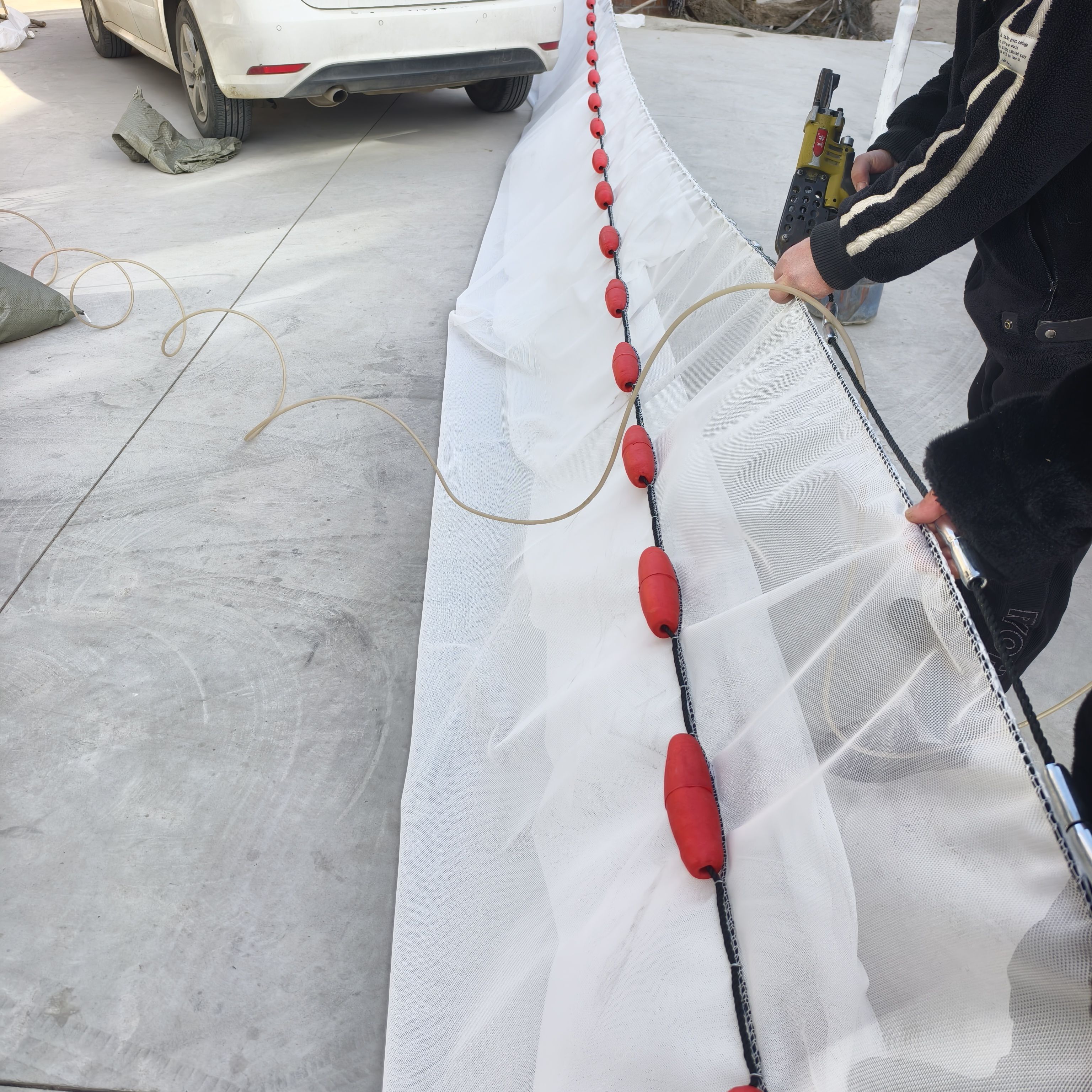 小鱼苗拖网拉网清塘网柔软不伤鱼