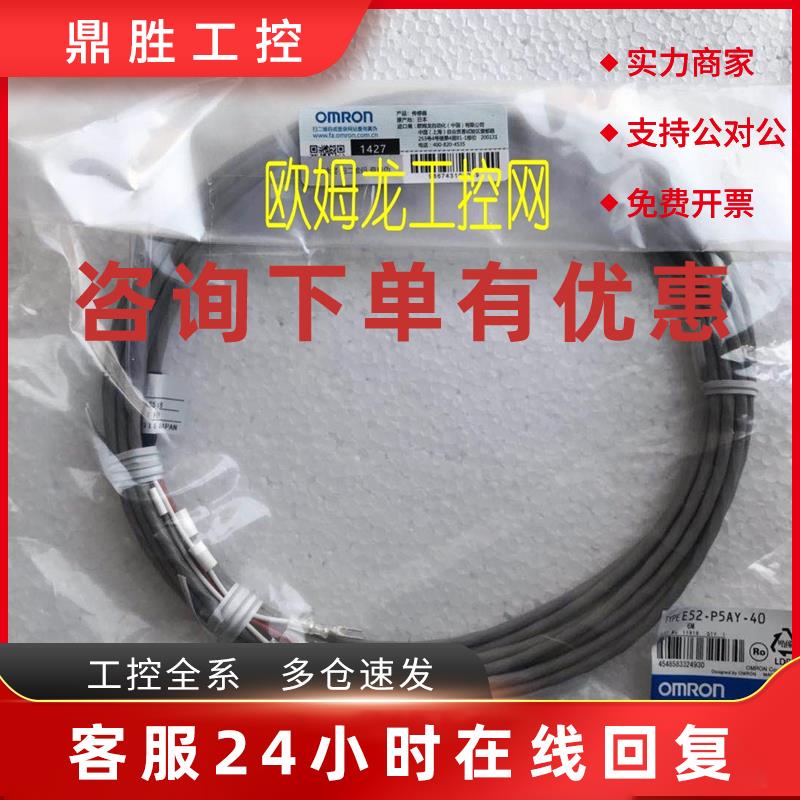 议价欧姆龙 OMRON 温度传感器 E52-P5AY-40 6M 全新原装未拆封现
