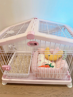 爱丽思狗笼室内比熊泰迪宠物围栏狗窝中小型犬带厕所爱丽丝狗别墅