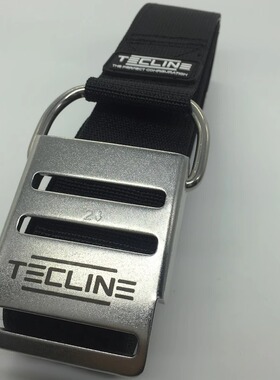 波兰Tecline 技术潜水 气瓶绑瓶带 不锈钢带扣