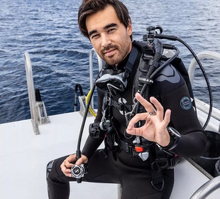 Scubapro Yulex潜水服5/4mm水肺湿衣女连体冲浪胶衣男3/2连体保暖