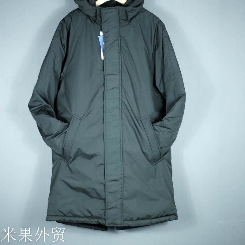 瑕疵清仓 外贸原单 加长款户外加厚保暖防风防水丝绵外套棉服夹克