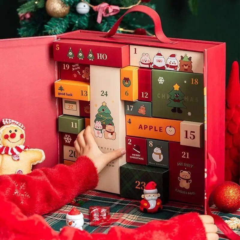 24 Grids Advent Calendar Christmas Birthday Empty Box Refill