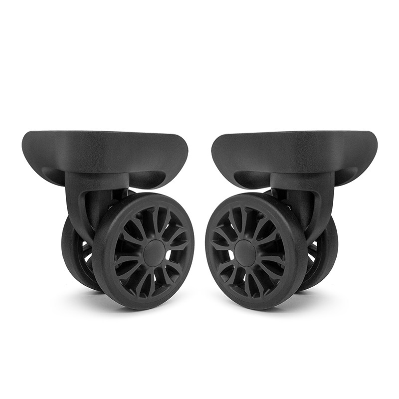 W343#新秀丽行李箱轮子替换拉杆箱顺滑耐磨皮箱群悦A58万向轮配件