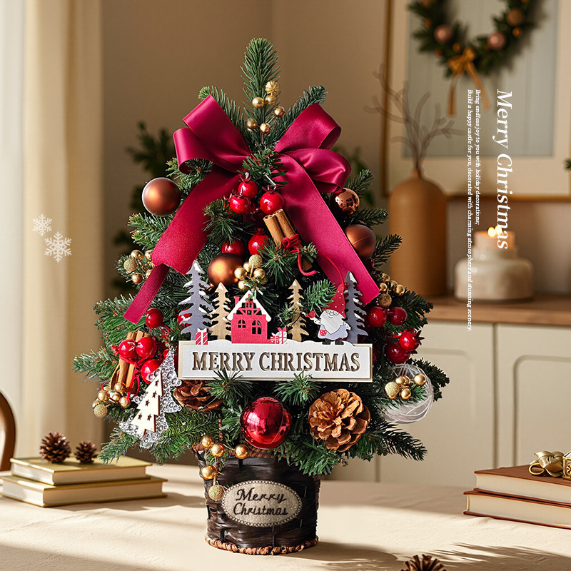 【工厂】家用圣诞树迷你摆件