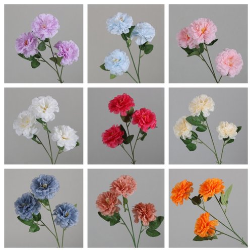 新款3头木槿婚庆仿真绢花结婚礼堂地排花装饰客厅路引插花假花艺