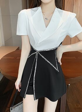 足浴柔式女技师透气减龄裙裤套装