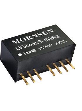 URA2409S-6WR3 金升阳DC-DC电源模块9-36V转正负5V600mA 全新原装