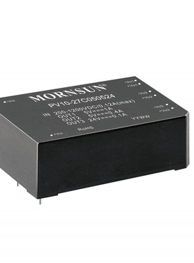 PV10-27C050524金升阳200-1200V转5V1A5V400mA 24V100mA三路输出