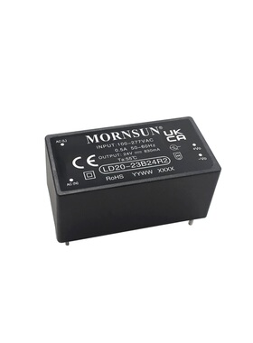 LD20-23B24R2金升阳AC-DC电源模块85-305V转24V830mA 20W超小体积