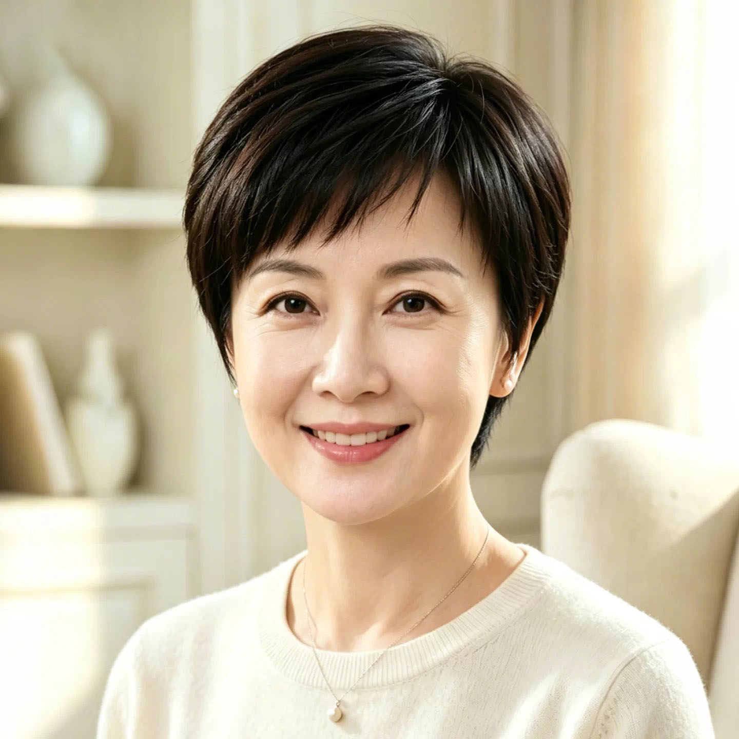 假发女真发时尚薄款短发逼真自然图片