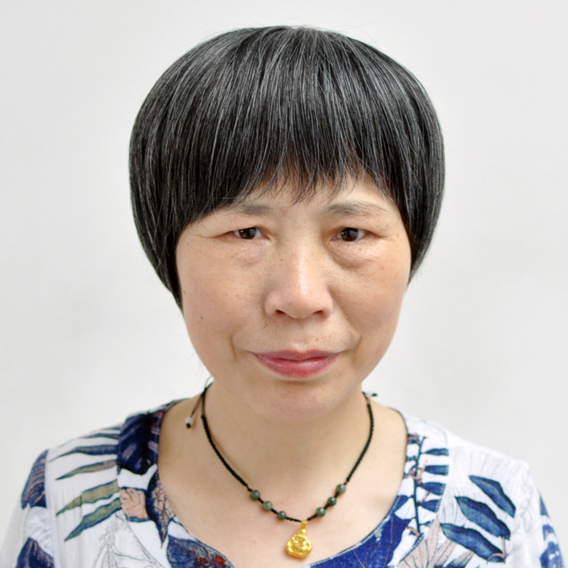 老年人花白假发女短发真发奶奶白色假发套自然透气化疗光头全头套