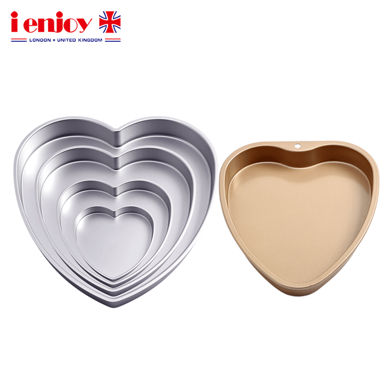 爱享佳心形蛋糕模6寸8寸10寸12寸戚风蛋糕乳酪蛋糕