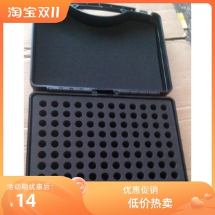 原装光滑塞规塑料盒低价热卖 65孔针规专用盒 量规包装盒 塑胶盒