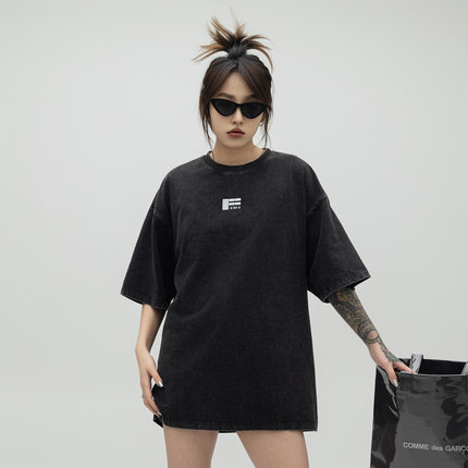 T恤孤品合集12.9起 2025夏季休闲宽松百搭短袖女 中性情侣长袖T恤