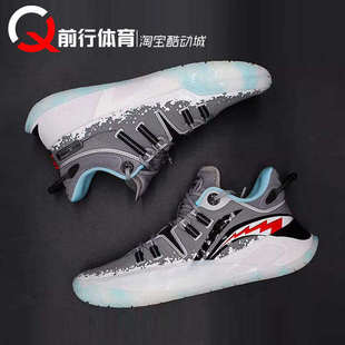 LiNing李宁迈克勒姆CJ2兔年嗜血蛋奶灰鲨鱼男实战篮球鞋ABAS001-4