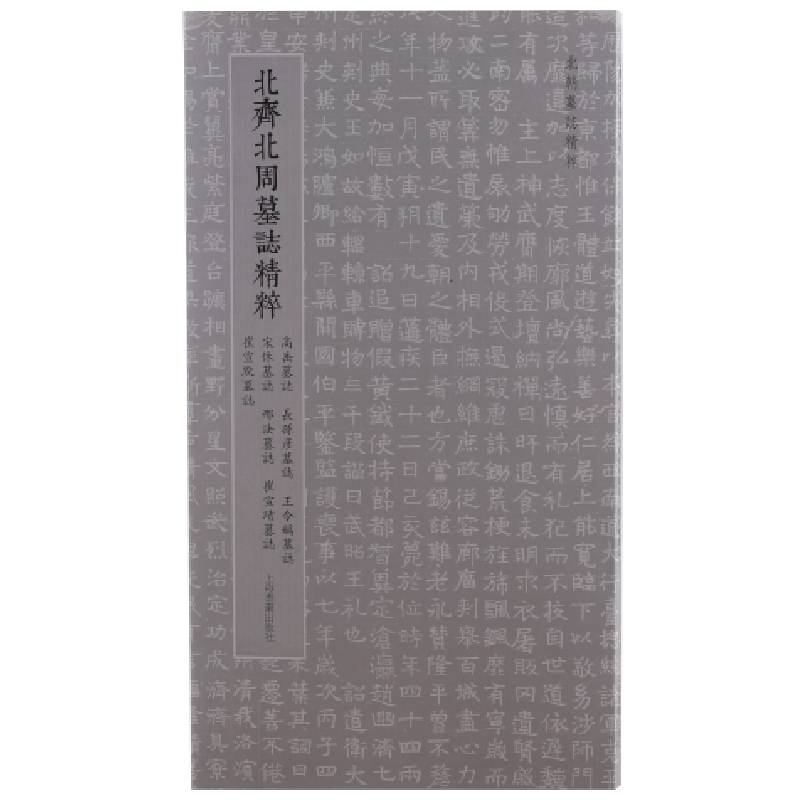 北朝墓志精粹·北齊北周墓誌精粹