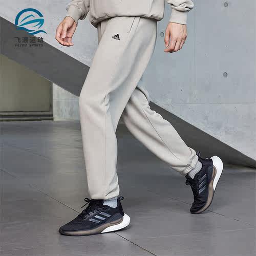 Adidas/阿迪达斯正品秋季男女同款束脚宽松休闲运动裤IV7591