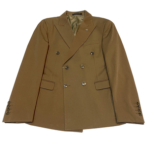高品质   双排扣西装套装商务正装男三件套蓝色西服SJT5502-P285图片