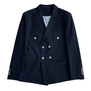 大码高品质双排扣商务西装新郎结婚西服男套装潮LJT2212-P215图片