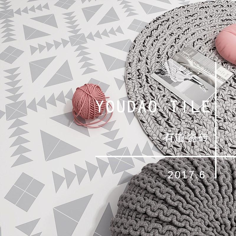 灰色阳台花砖北欧 价格 怎么样 图片