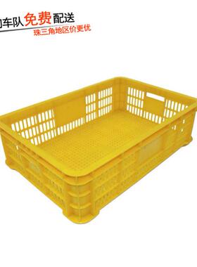厂家加厚周转萝塑料筐胶框蔬菜水果605*410*170AC7号