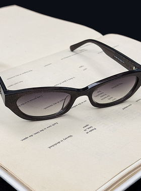 王一博onnuk同款猫眼板材墨镜