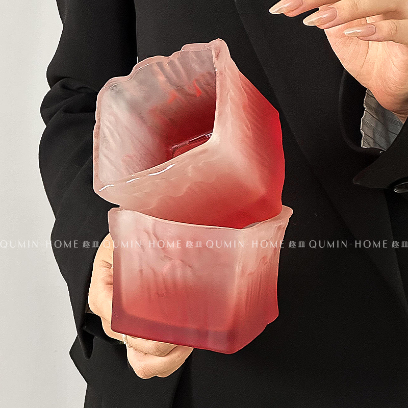 高顏值玻璃煙灰缸氛圍感