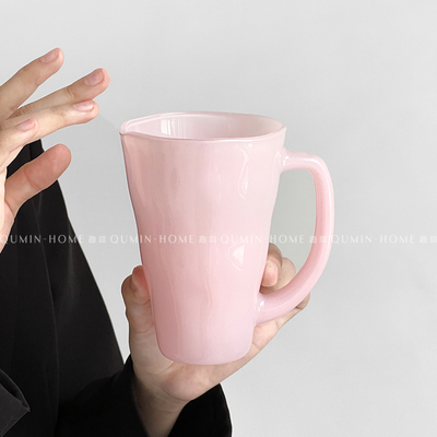 女高颜值家用个性咖啡杯果汁杯子