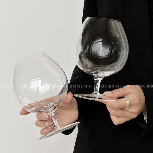 吨吨矮脚杯白兰地洋酒杯红酒葡萄酒玻璃杯香槟威士忌酒杯大肚杯