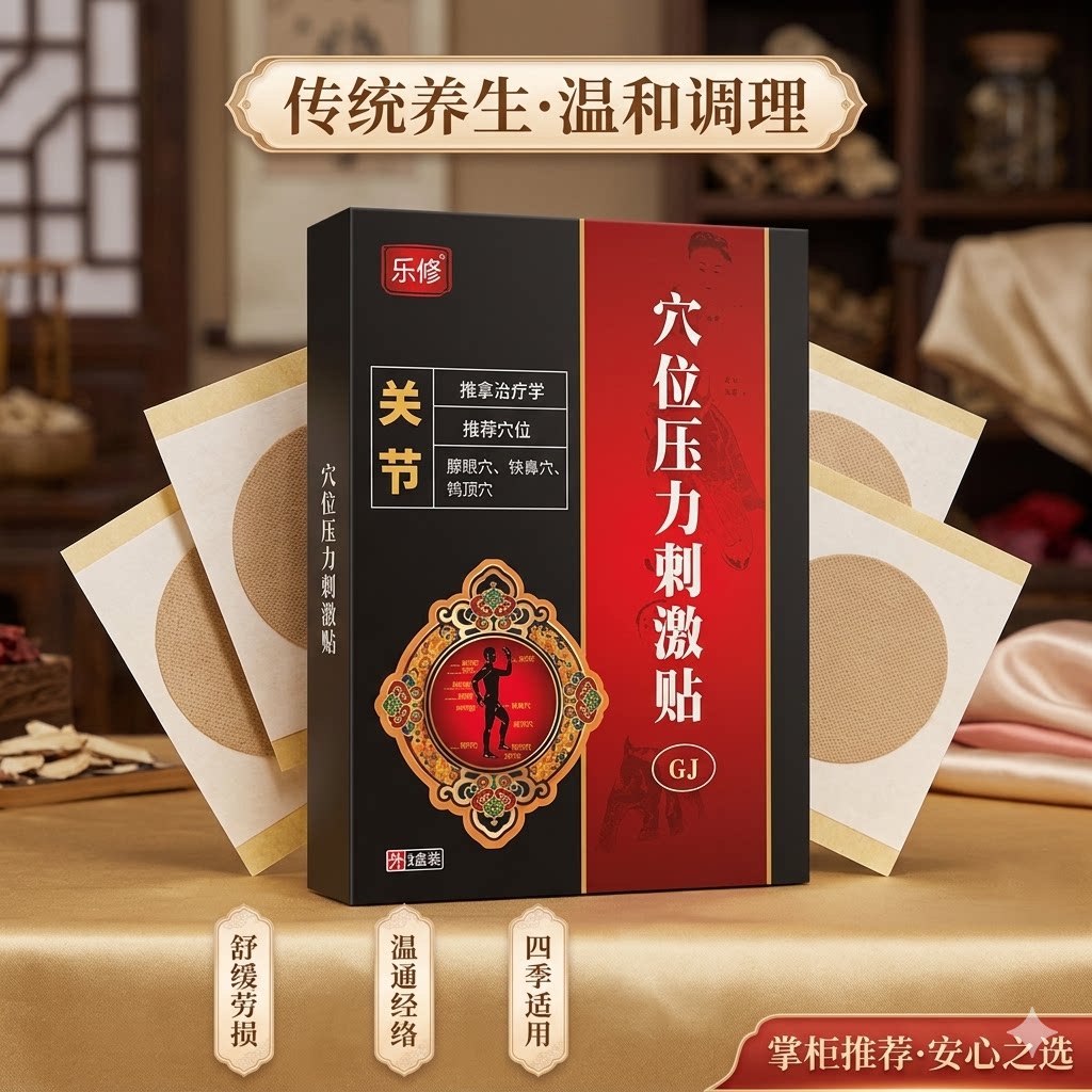 【正品】乐修穴位压力刺激贴筋骨腰椎膝盖颈椎肩周型颈肩关节