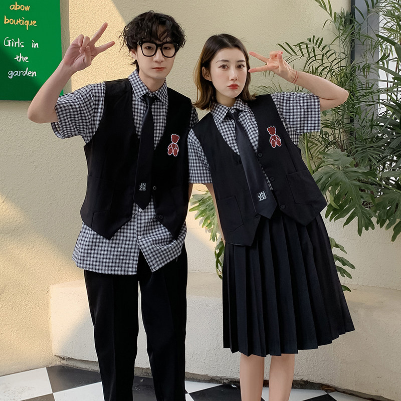 韩版学院风校服毕业班服服装长袖