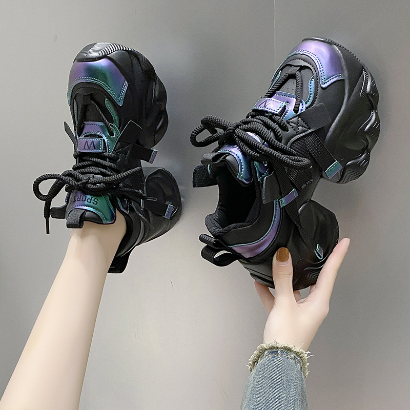 厚底增高休闲运动鞋ins潮超火