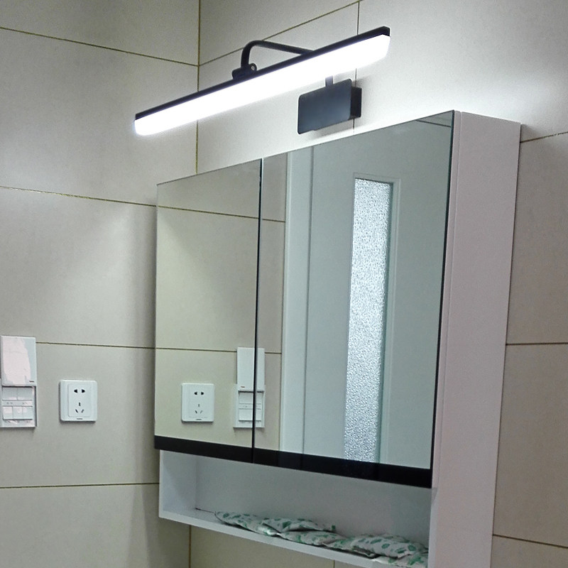 美式镜前灯 卫生间led镜前灯 欧式浴室镜柜灯梳妆台灯 北欧防锈