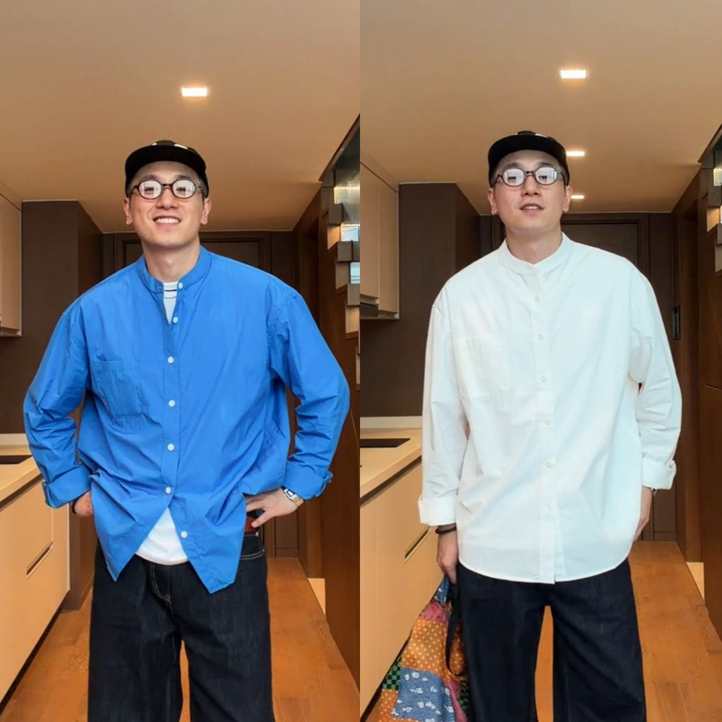 秋季上新韩系慵懒风男士时尚衬衫