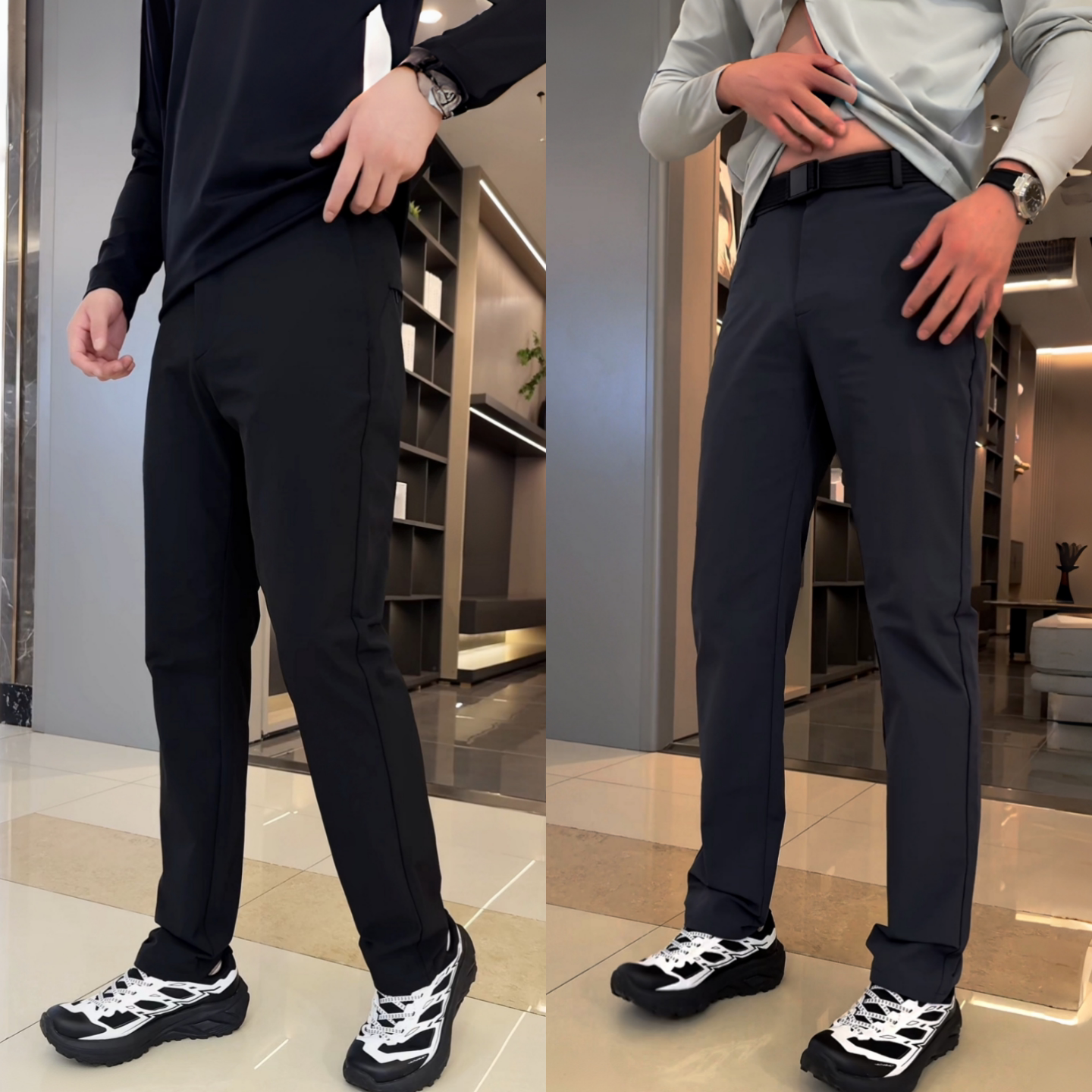 秋季男士户外防风冲锋裤时尚百搭