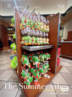 日本USJ环球影城*级玛丽恐龙耀西毛绒公仔玩具挂件