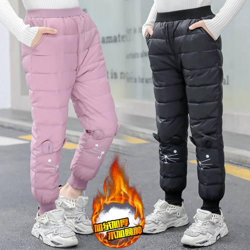 棉裤外穿保暖加绒加厚北方