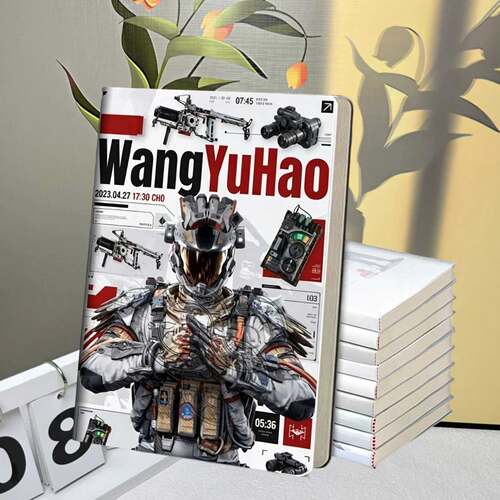 三角洲行动周边笔记本高颜值胶套